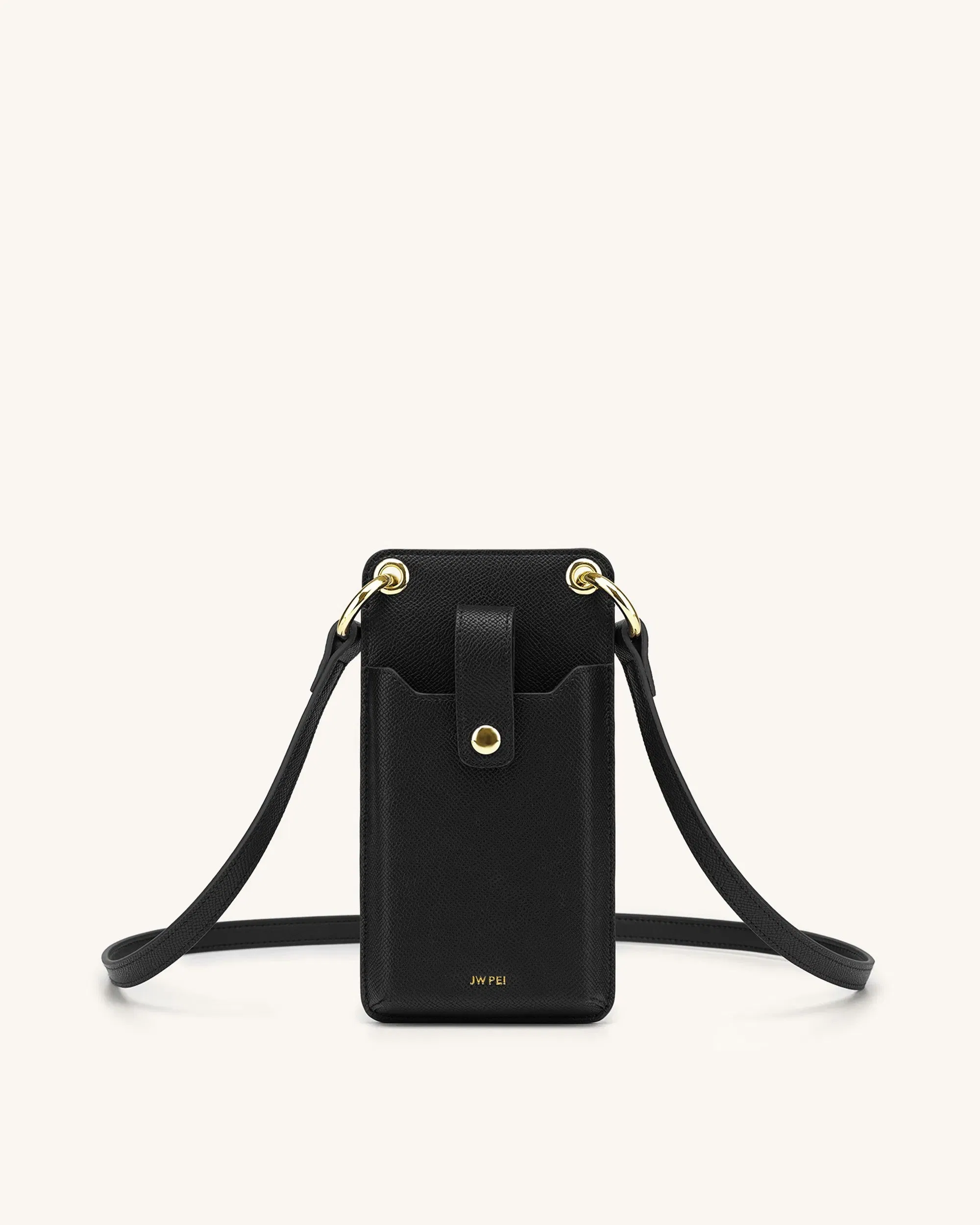 Quinn Phone Bag - Ivory Croc