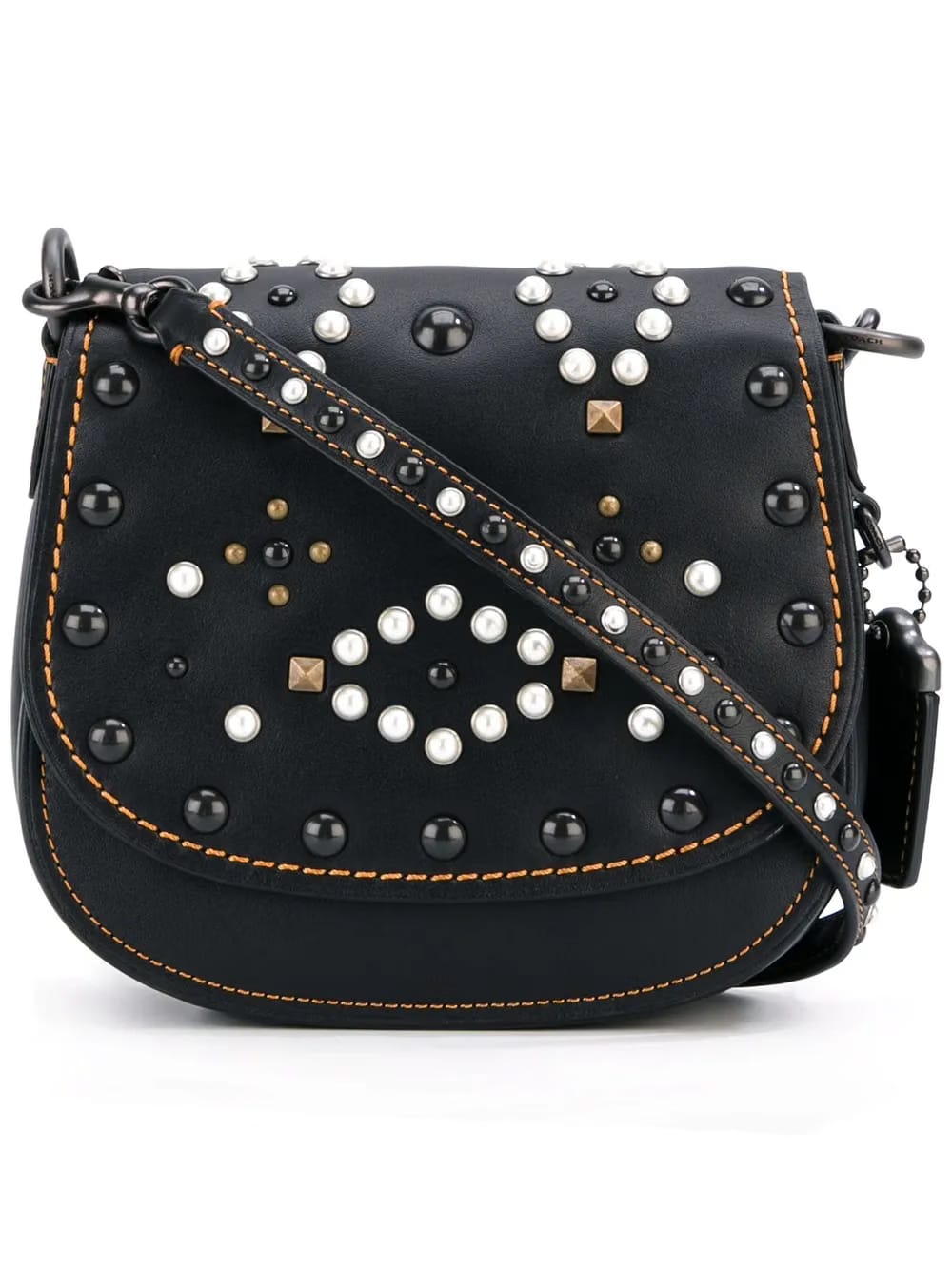 mini studded saddle bag