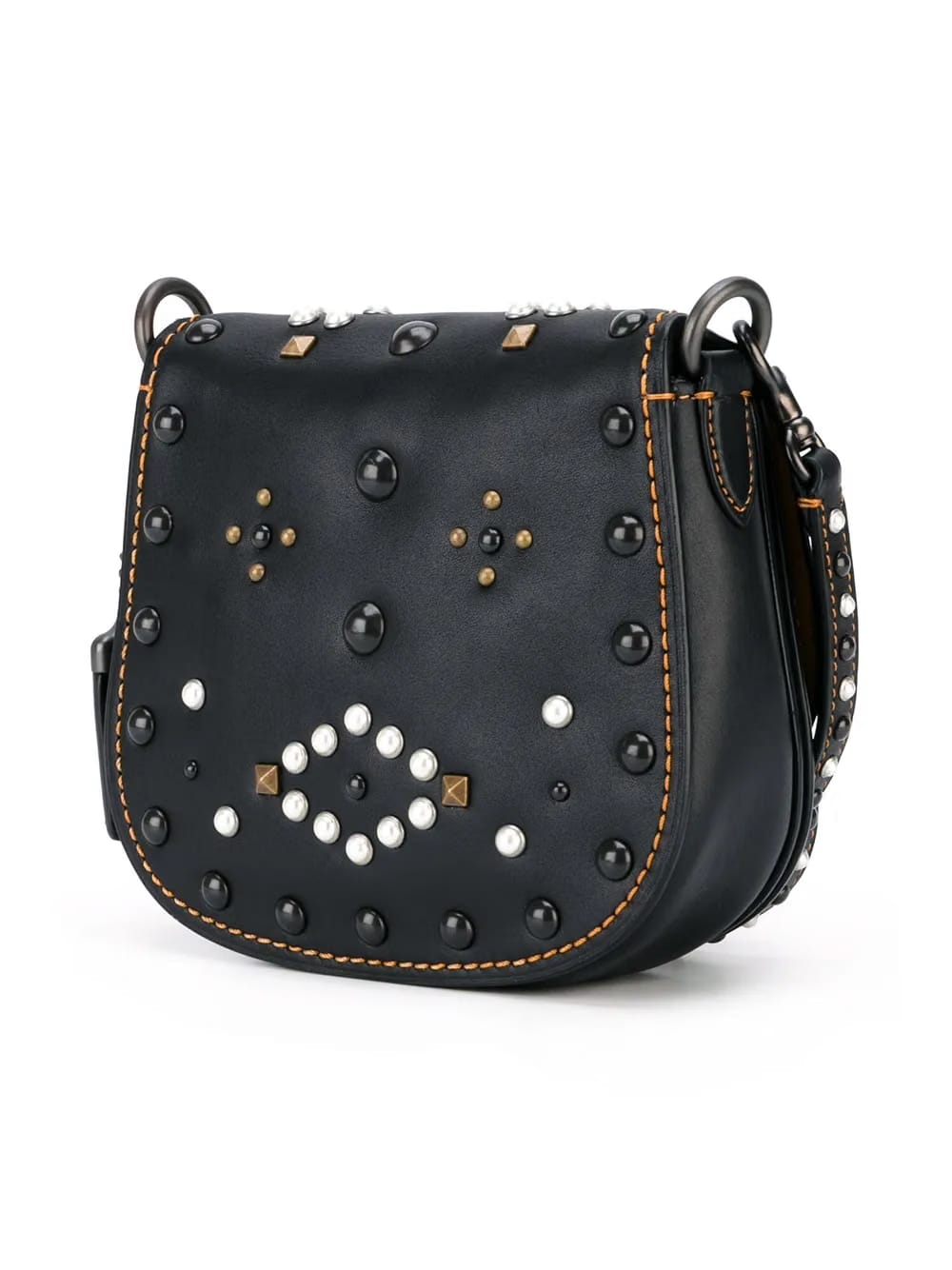 mini studded saddle bag