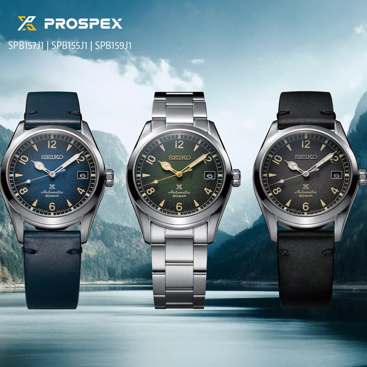 Seiko Prospex Alpinist Watch - Green - SPB155J1