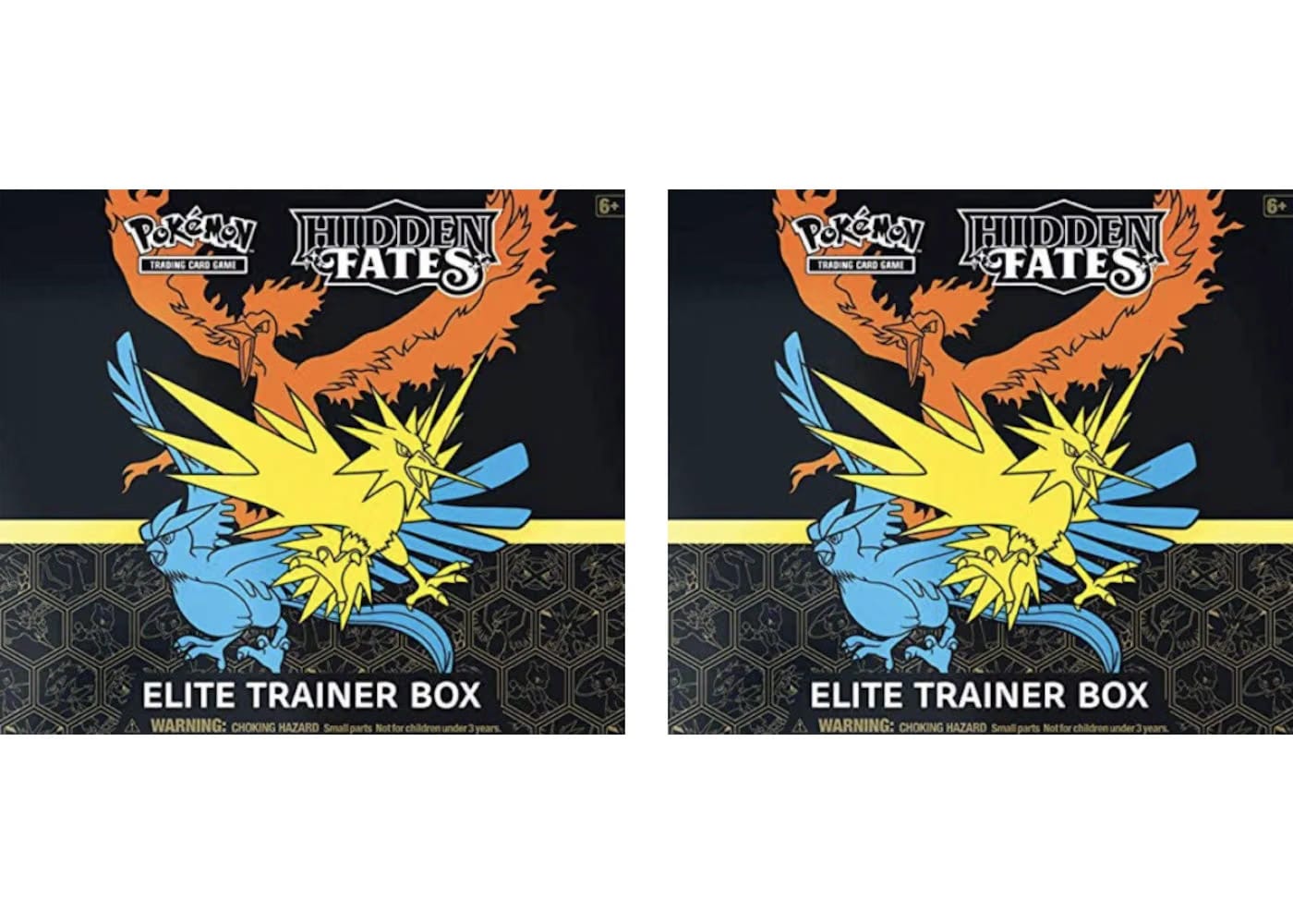 Pokemon Tcg Hidden Fates Elite Trainer Box 2X Lot