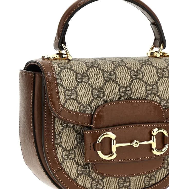 Brown Horsebit 1955 Satchel