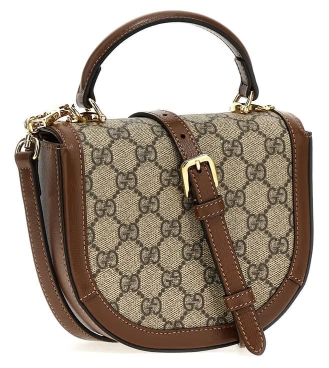 Brown Horsebit 1955 Satchel