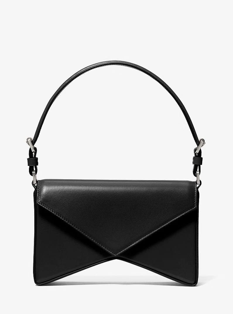 Michael Kors Manhatta Medium Leather Bag Black