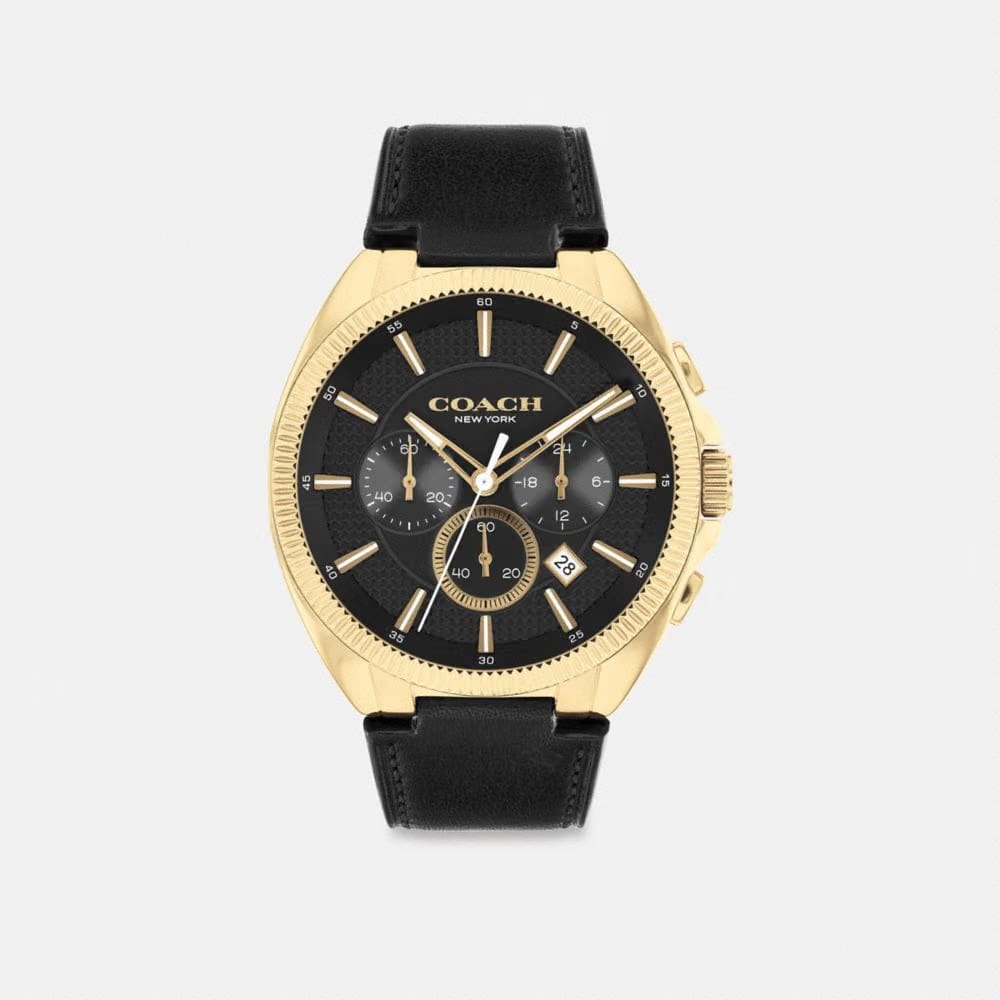 Coach Jackson Watch, 45 Mm Black
