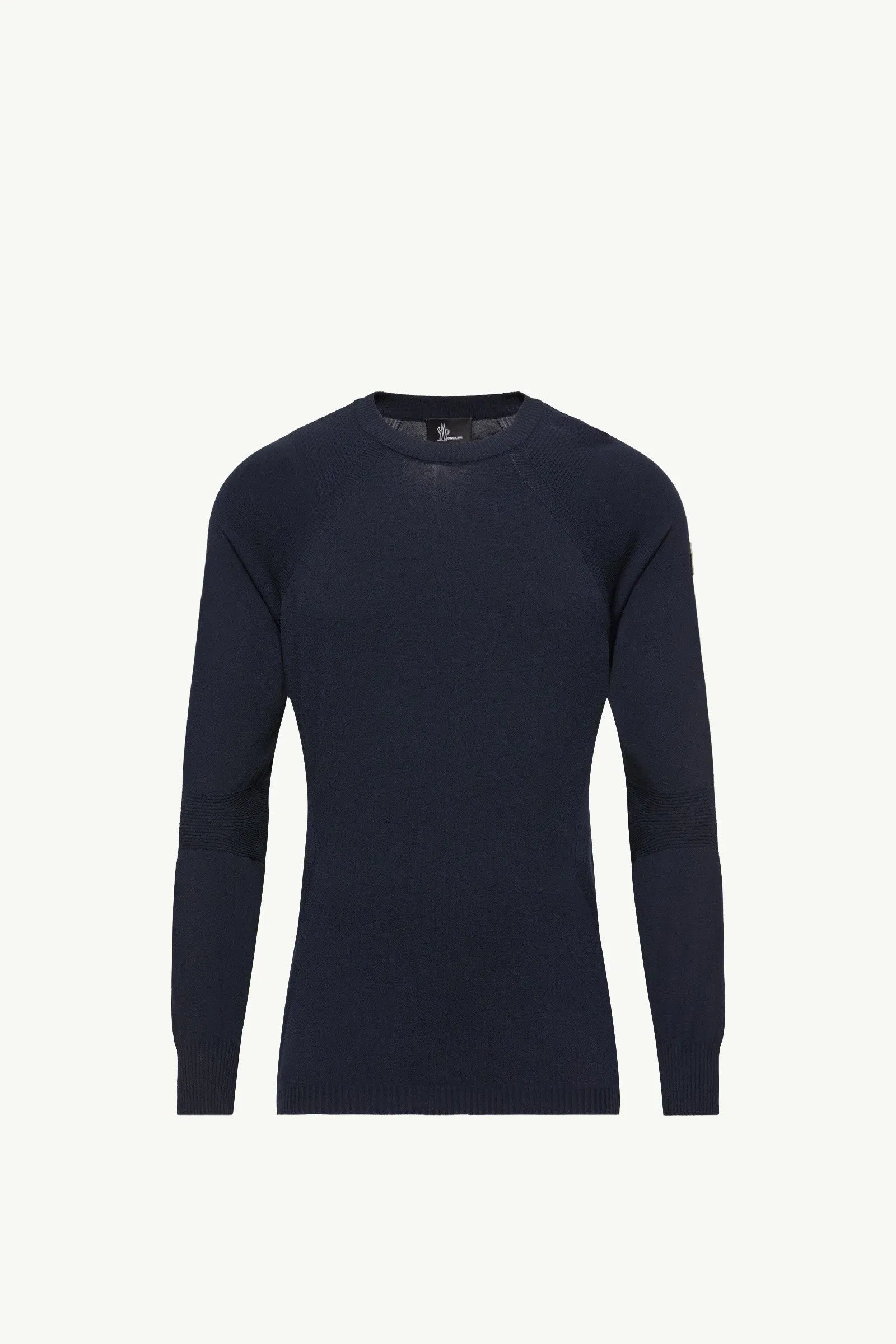 Moncler Logo Sweater Navy Blue Navy Blue