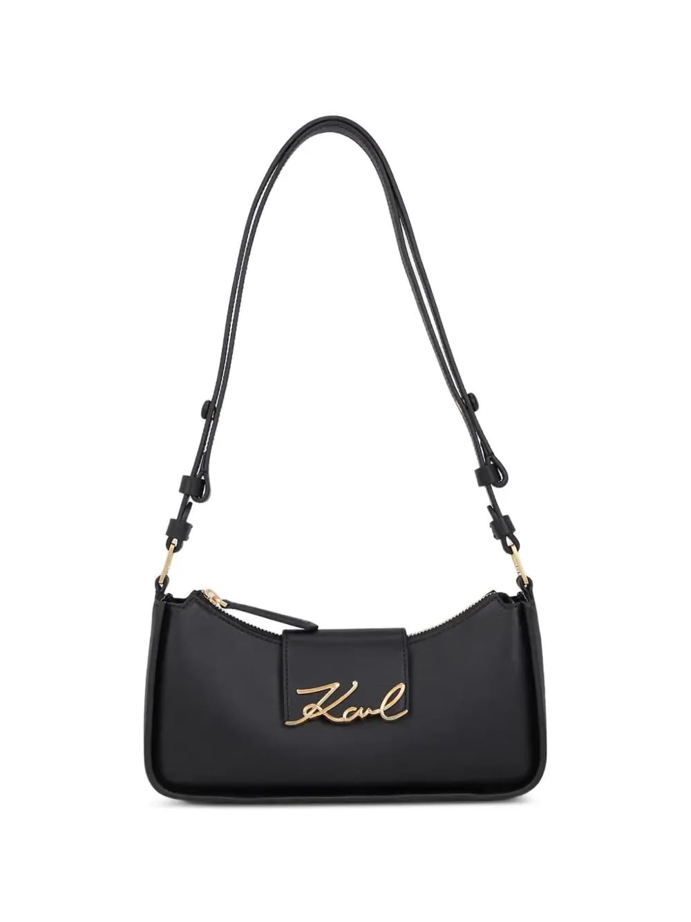 logo-plaque shoulder bag