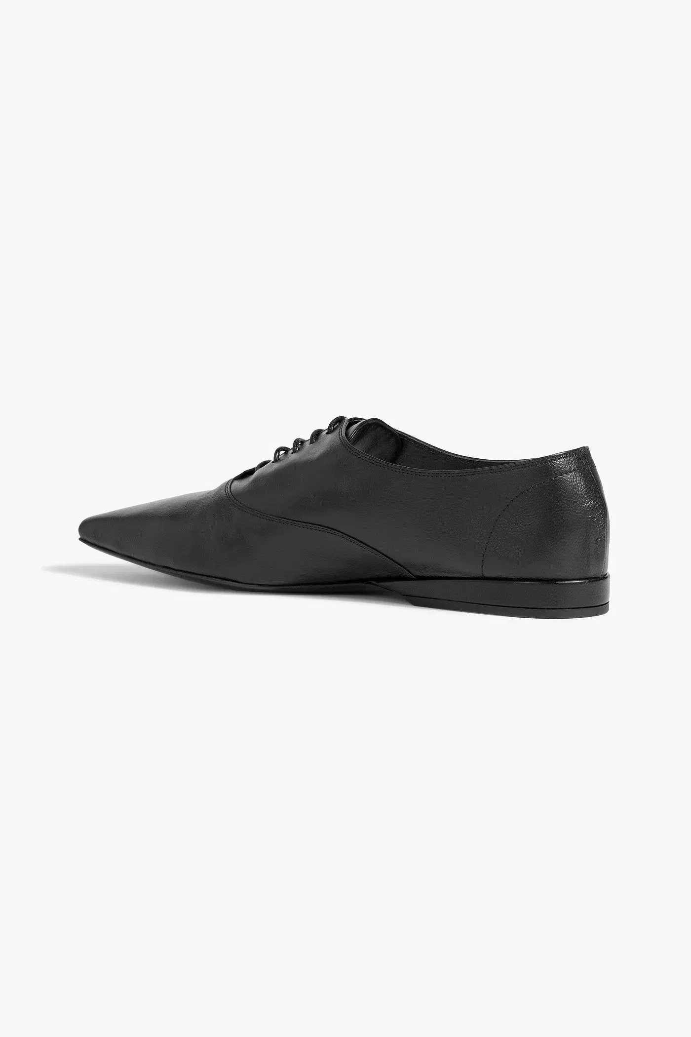 Loulou Studio Nora Leather Oxford Shoes Black Women's