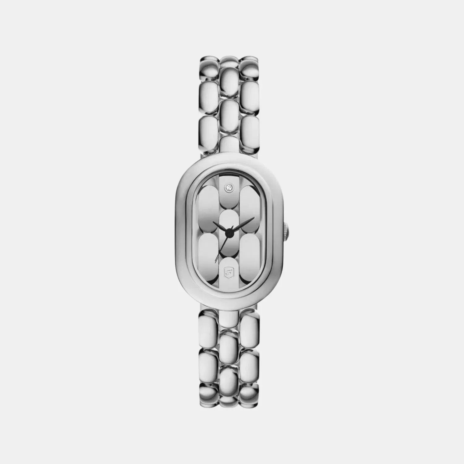 Fossil Sloan Women Quartz Silver Dial Analog Stainless Steel Watch Es5381