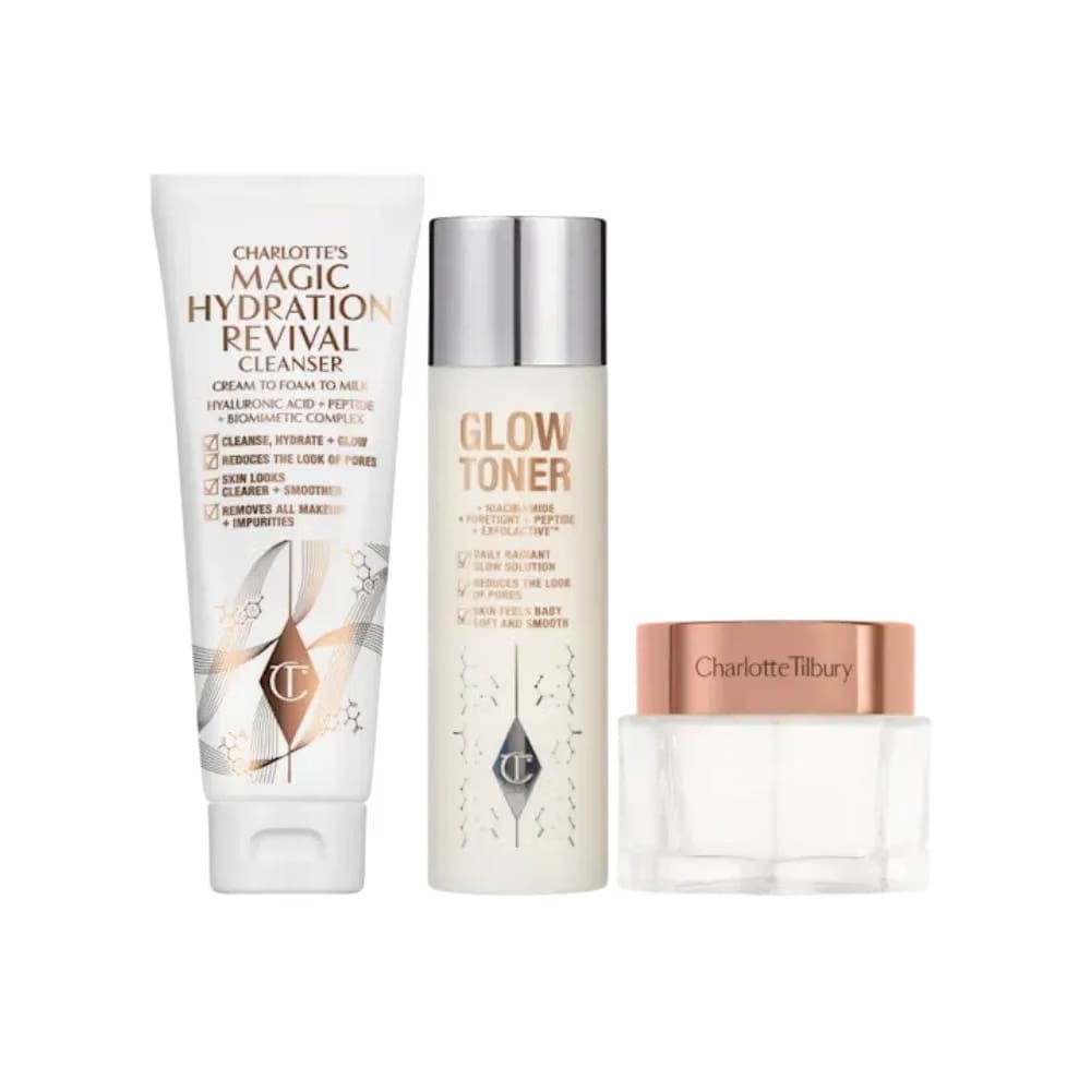 Charlotte Tilbury Magic Mini Cleanse, Tone & Glow Set