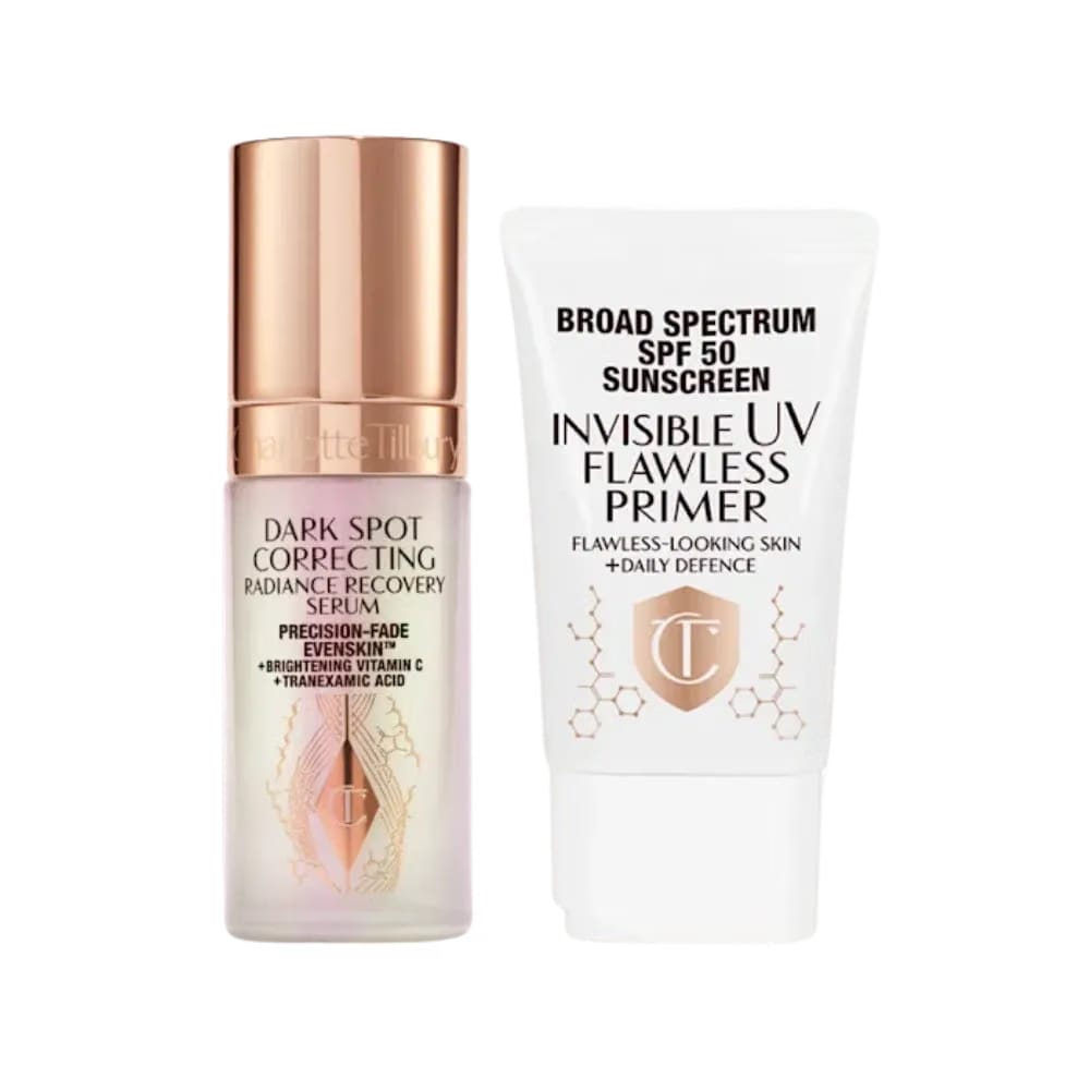 Charlotte Tilbury Dark Spot Correcting Invisible UV Duo Skincare Kit