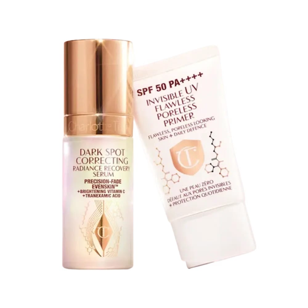 Charlotte Tilbury Dark Spot Correcting Invisible UV Duo Skincare Kit