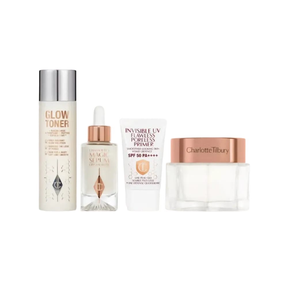 Charlotte Tilbury Revive, Protect & Glow Skin System Skincare Kit