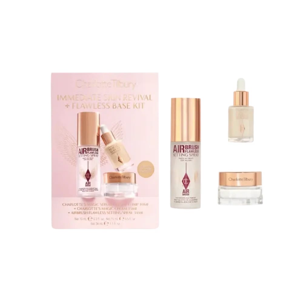 Charlotte Tilbury Immediate Skin Revival + Flawless Base Kit