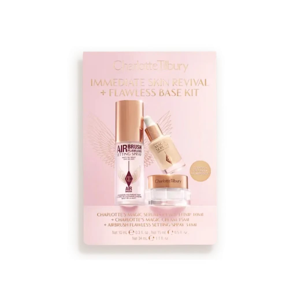 Charlotte Tilbury Immediate Skin Revival + Flawless Base Kit