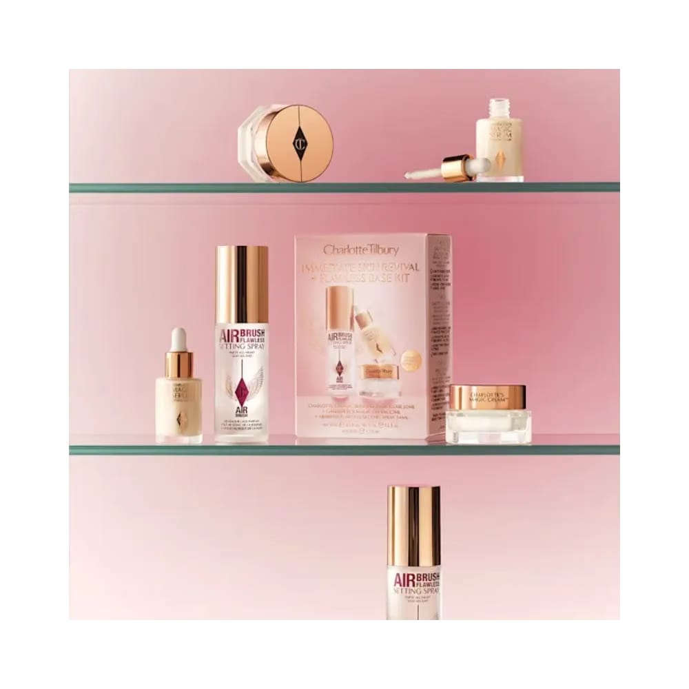Charlotte Tilbury Immediate Skin Revival + Flawless Base Kit