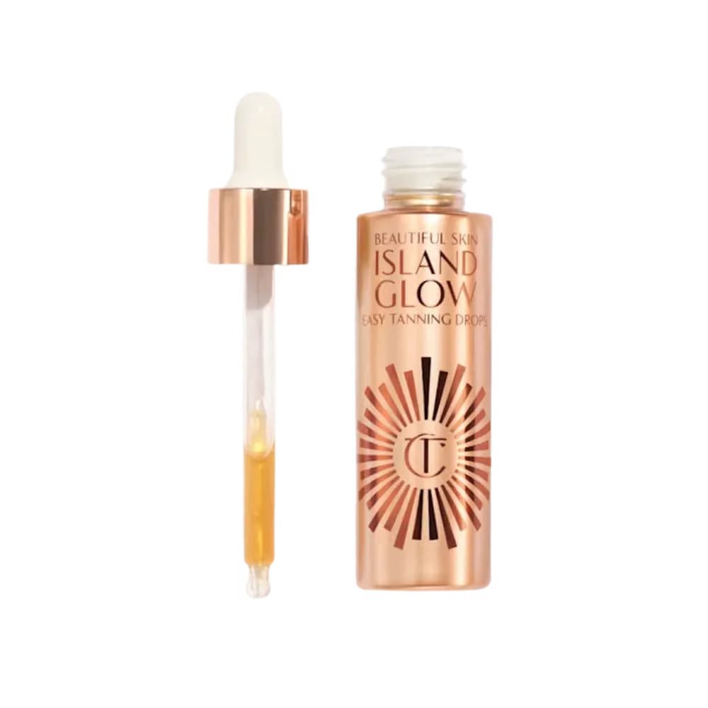 Charlotte Tilbury Beautiful Skin Island Glow Easy Tanning Drops Fair To Medium