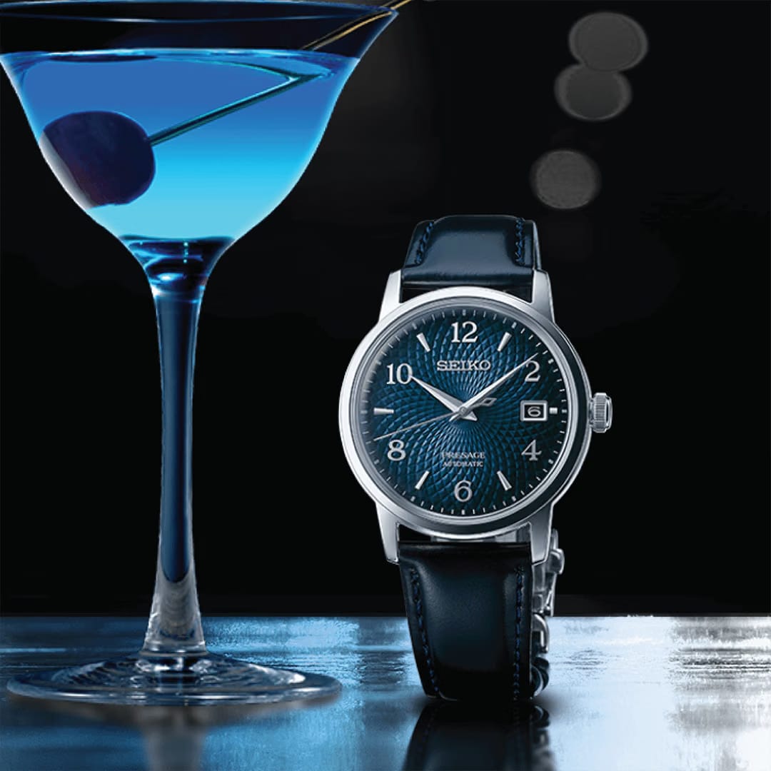 Seiko Presage Cocktail Time - Blue - SRPE43J1