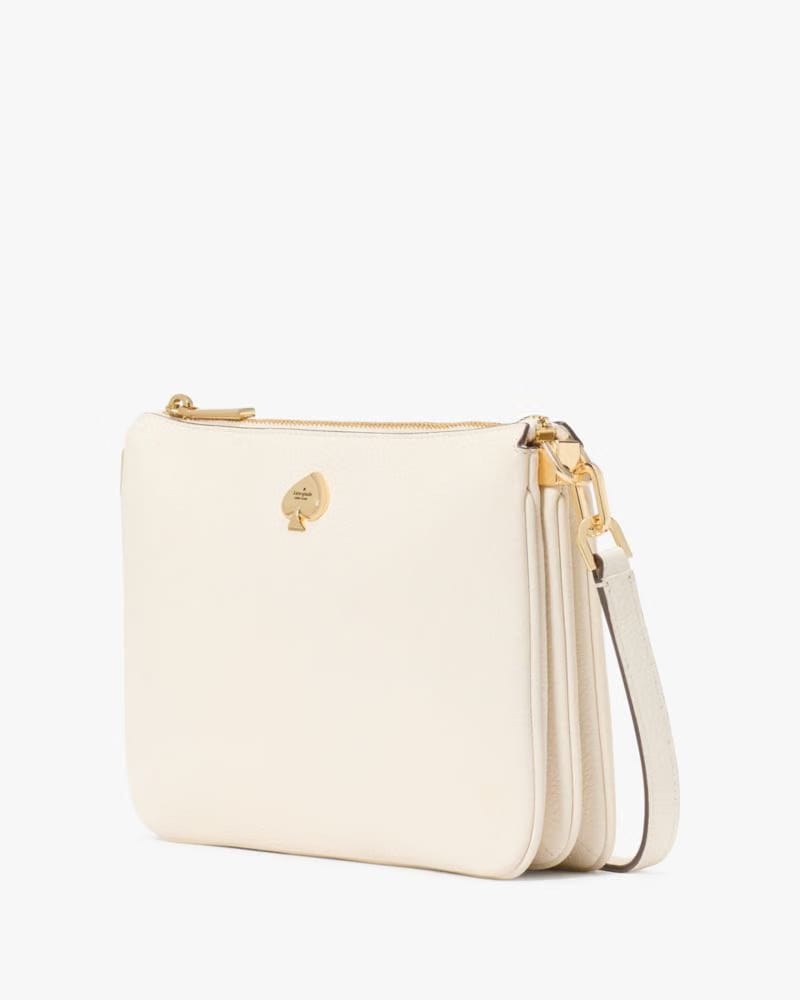 KateSpade Kayla Triple Crossbody Bag Meringue