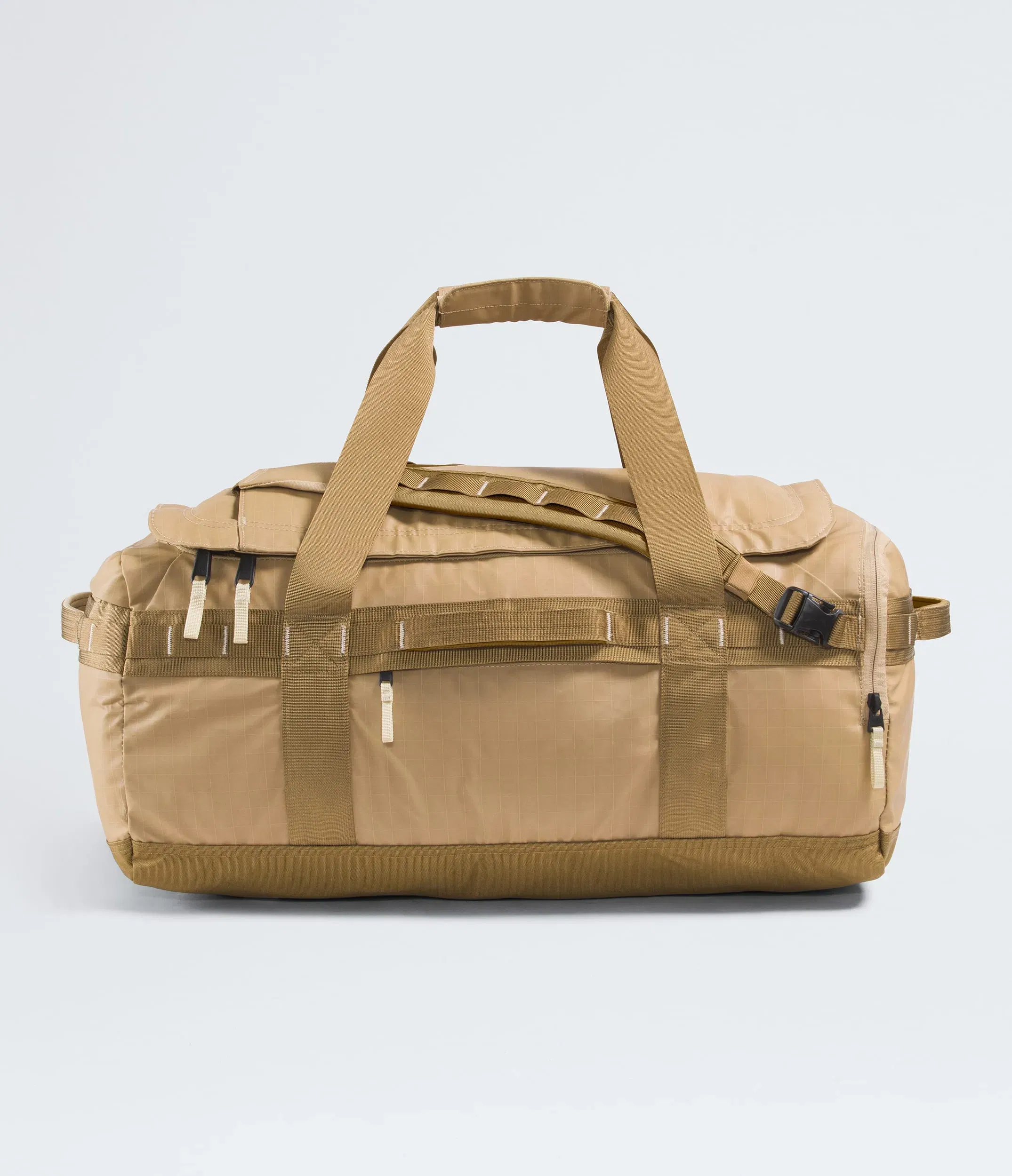 The North Face Base Camp™ Voyager Duffel—62L Khaki Stone-Utility Brown-Desert Stone