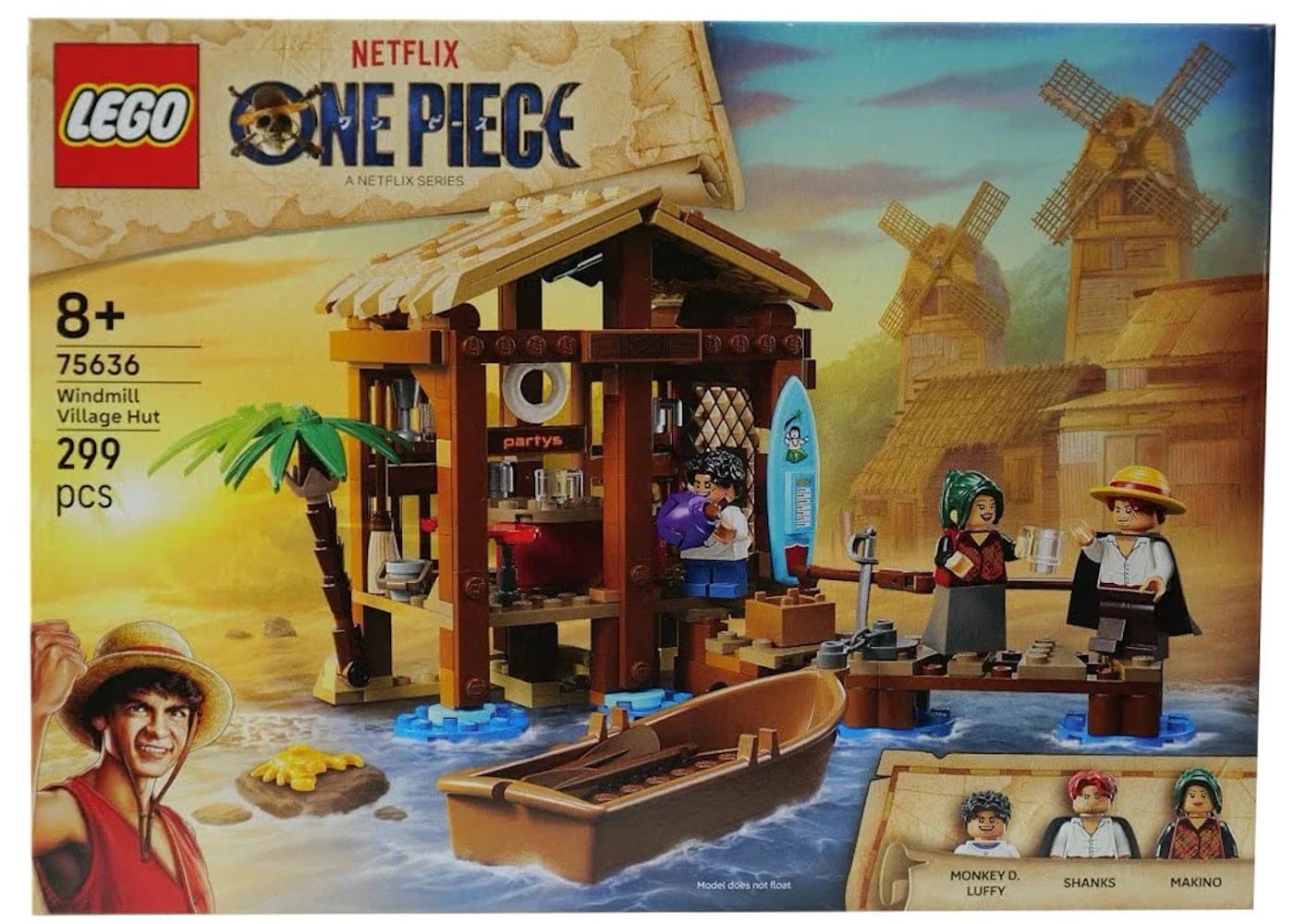 Lego One Piece Windmill Village Hut Set 75636