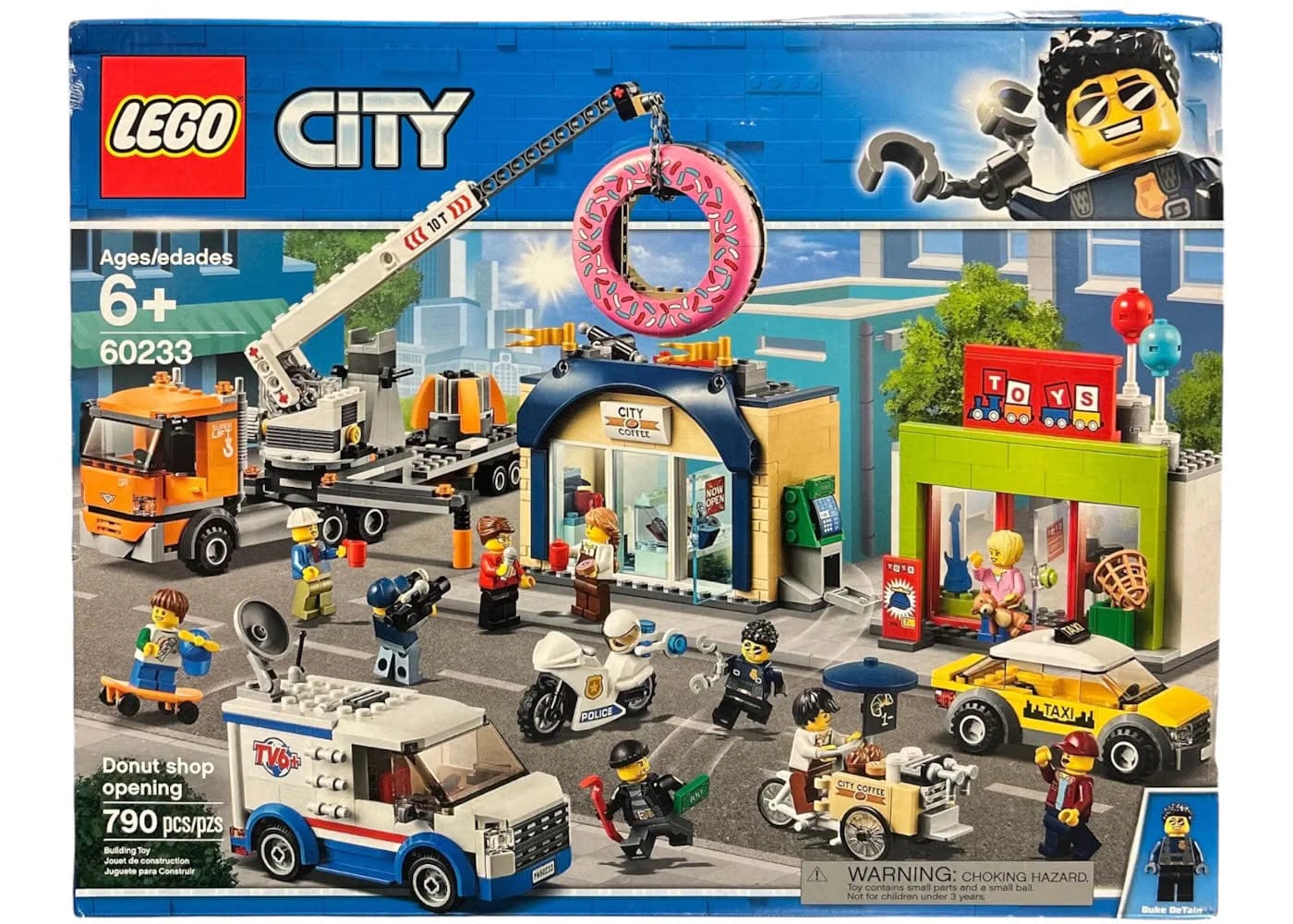 Lego City Donut Shop Opening Set 60233