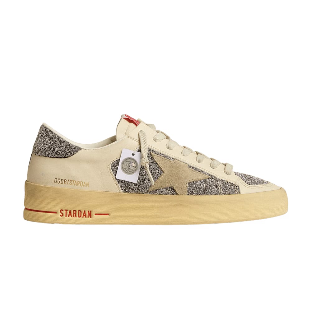Swarovski x Golden Goose Wmns Stardan 'Off White Silver'