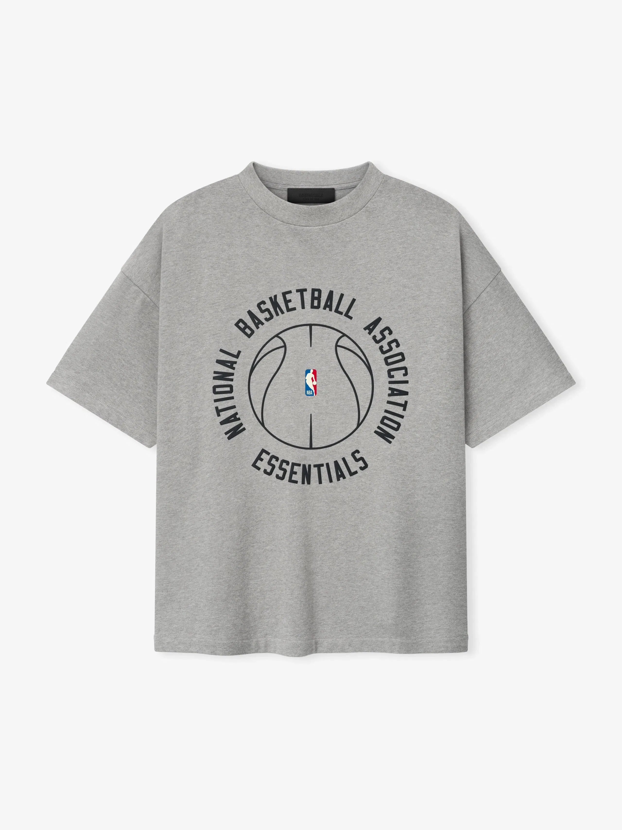 Essentials Nba X Barkley Hendricks 90S Tee Concrete Heather