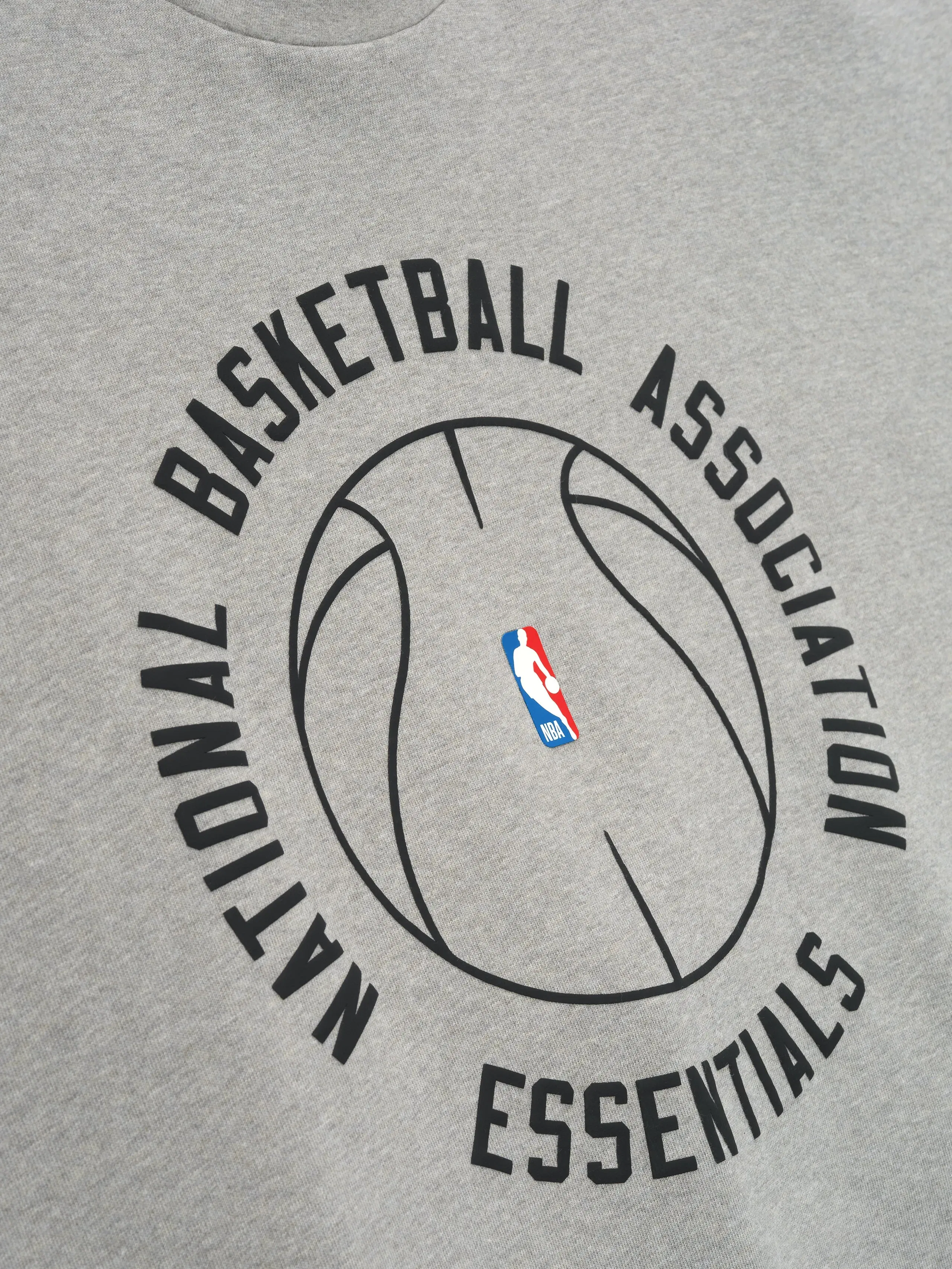 Essentials Nba X Barkley Hendricks 90S Tee Concrete Heather