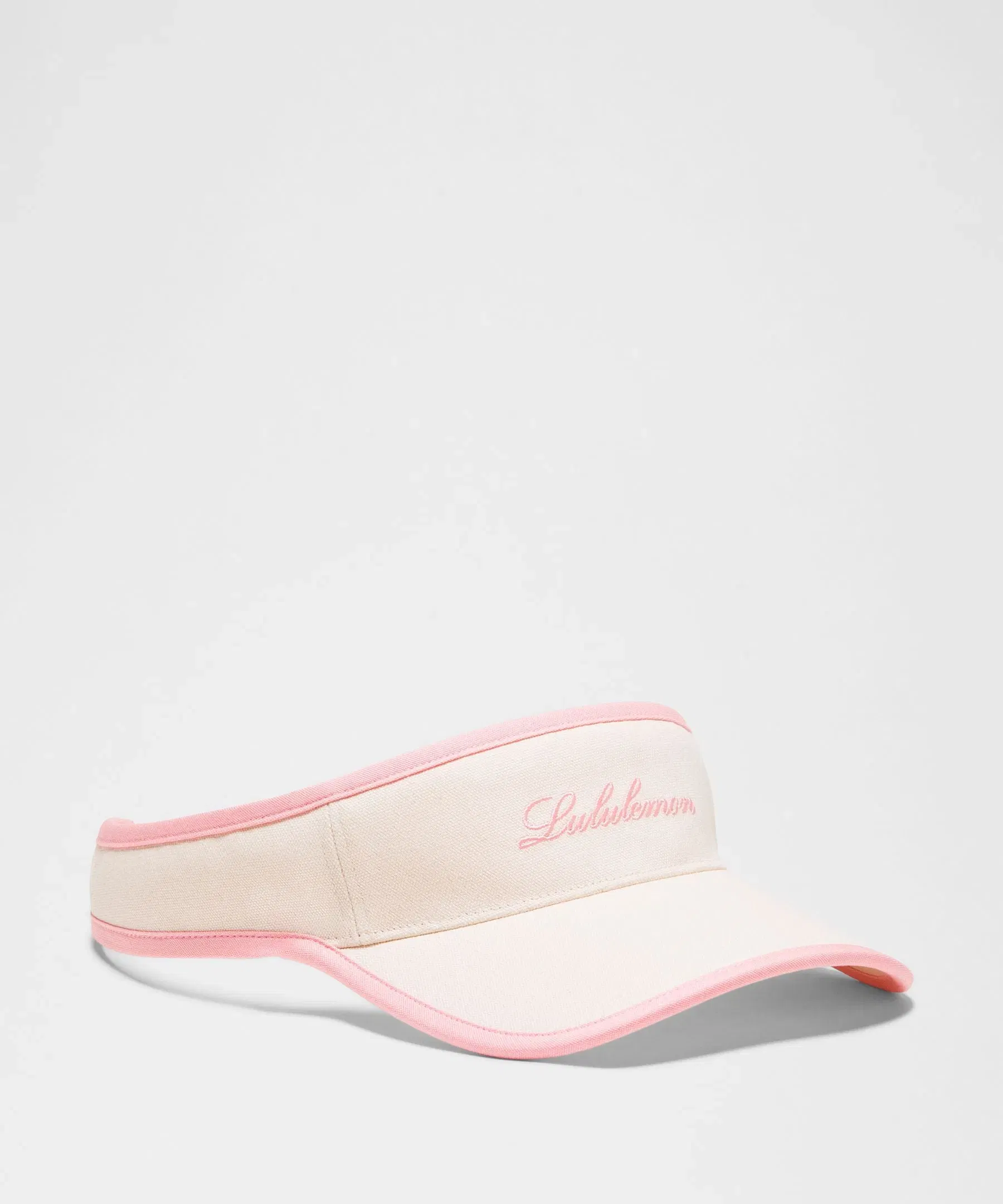 Lululemon Removable Sweatband Cotton Canvas Visor