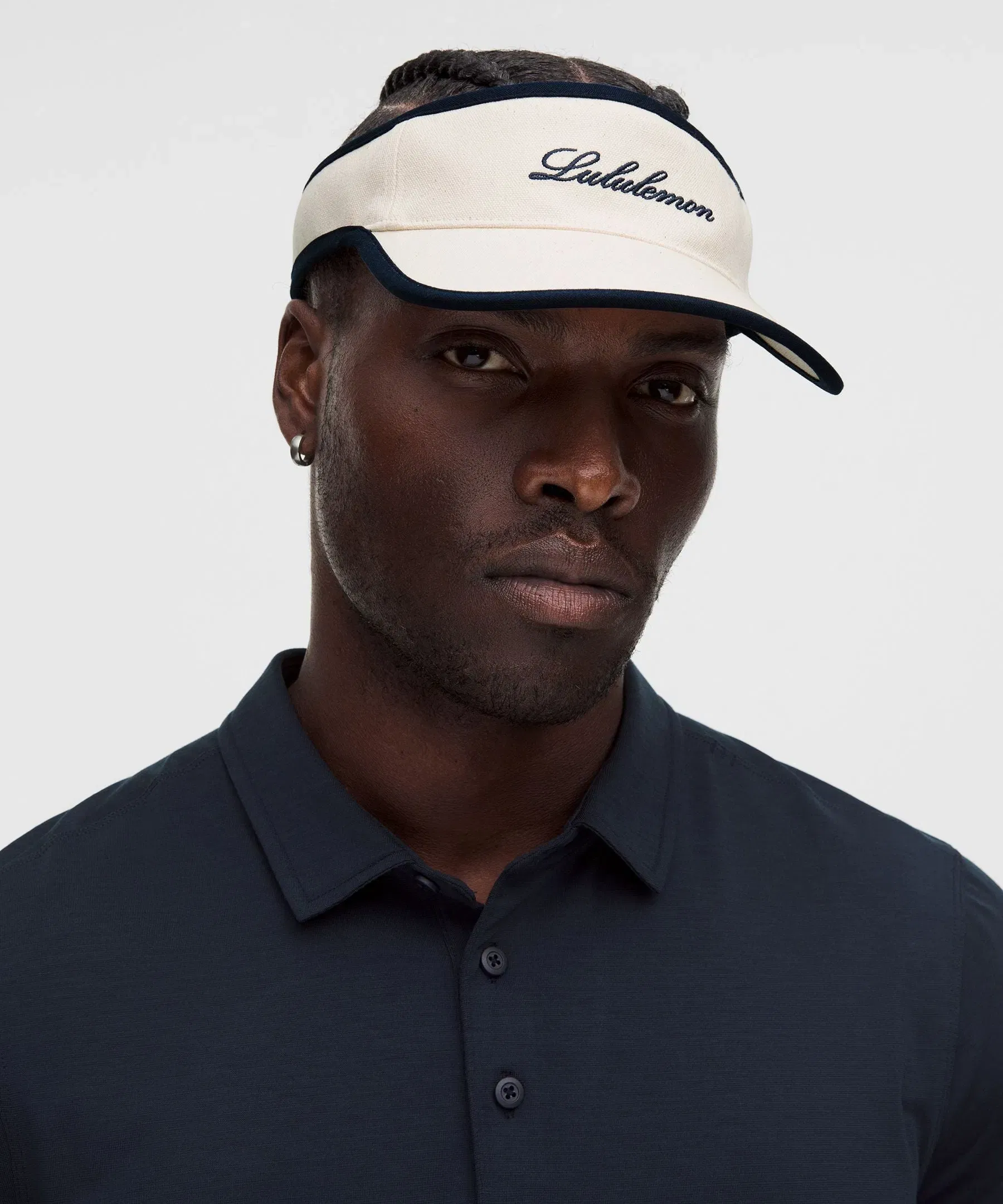 Lululemon Removable Sweatband Cotton Canvas Visor