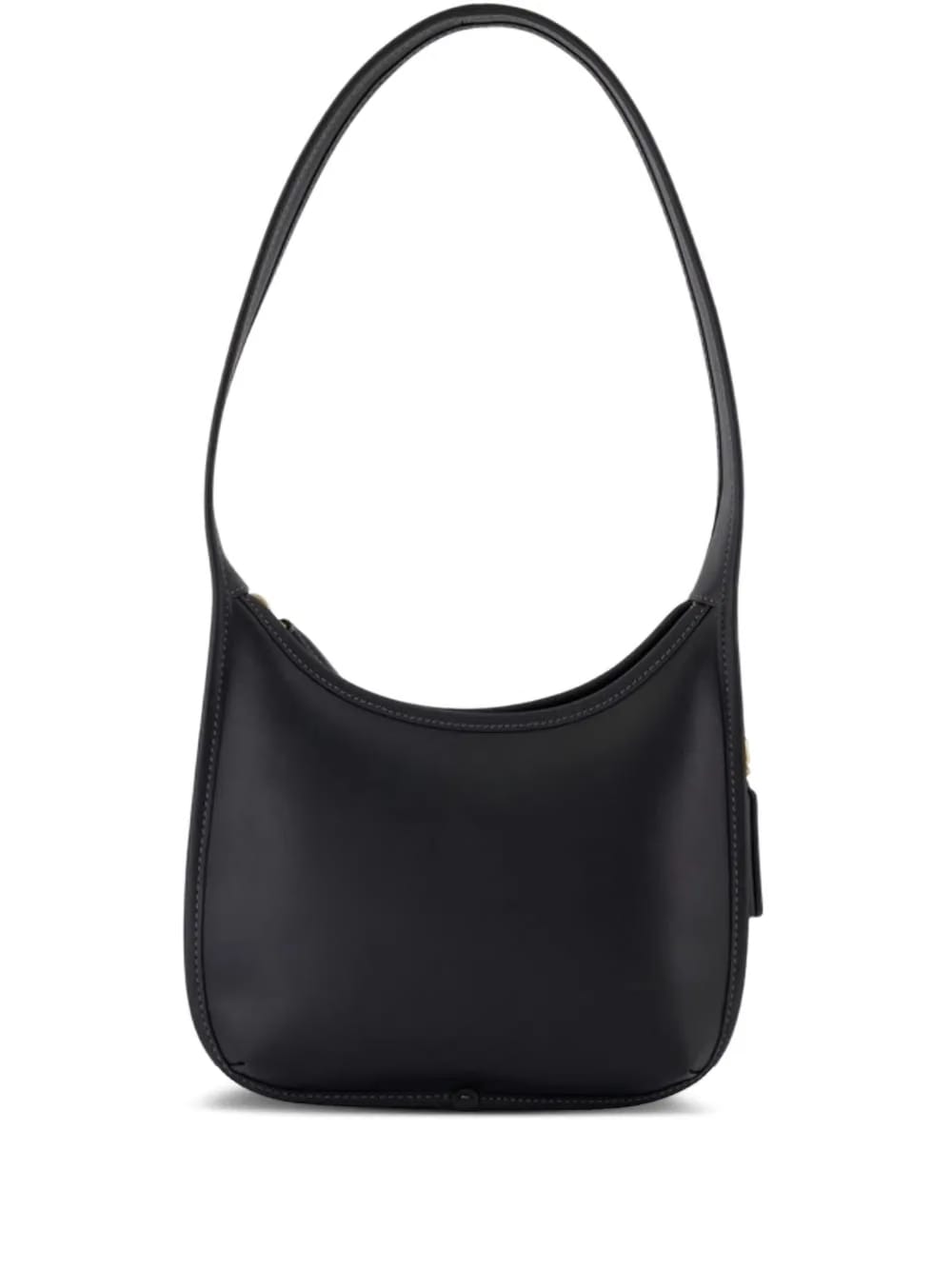 top-handle calfskin shoulder bag
