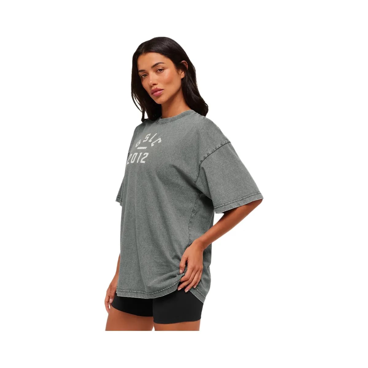 Gymshark Lifting Club 2012 Graphic Short Sleeve T-Shirt - Slate Teal/Wash