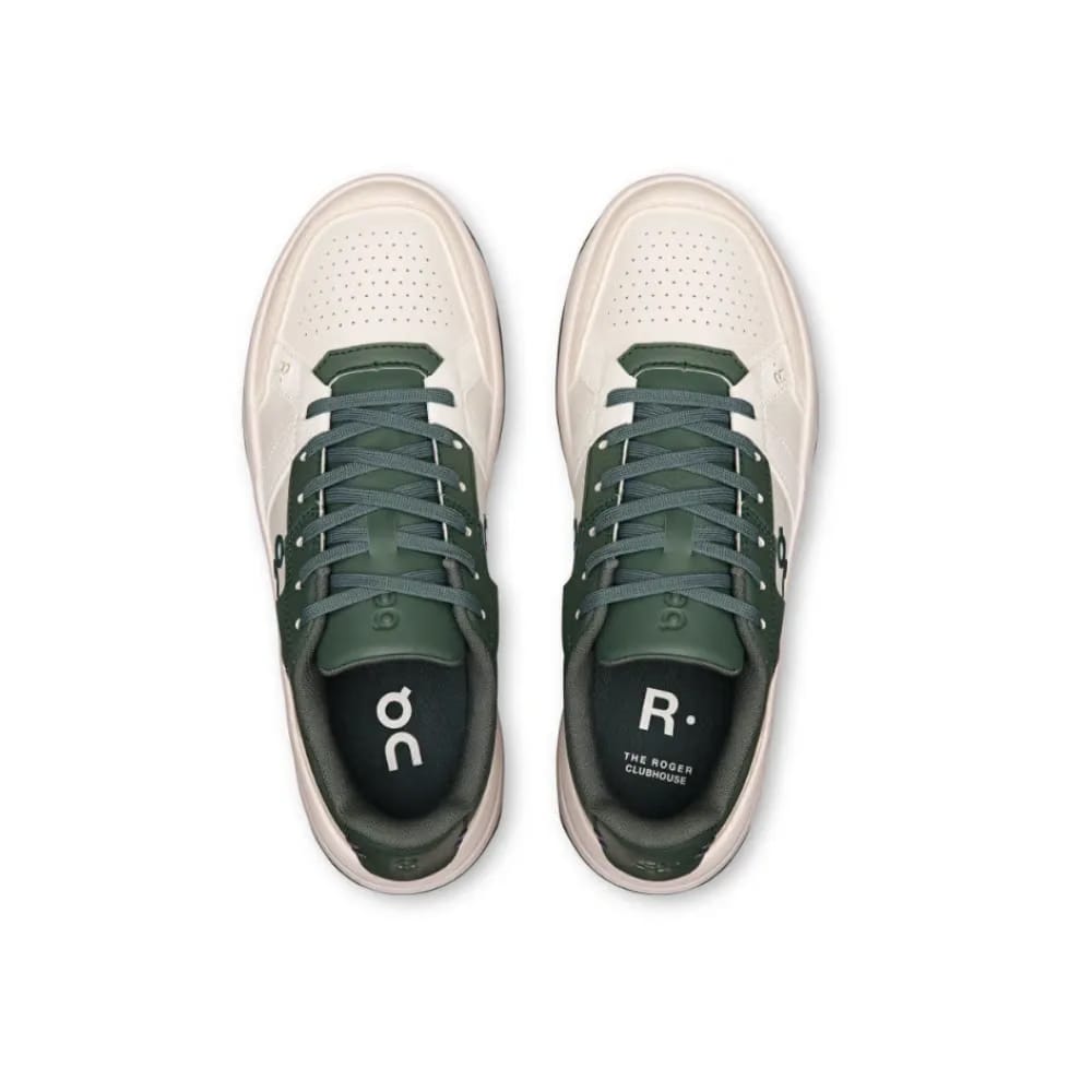 THE ROGER Clubhouse White | Olive On Running