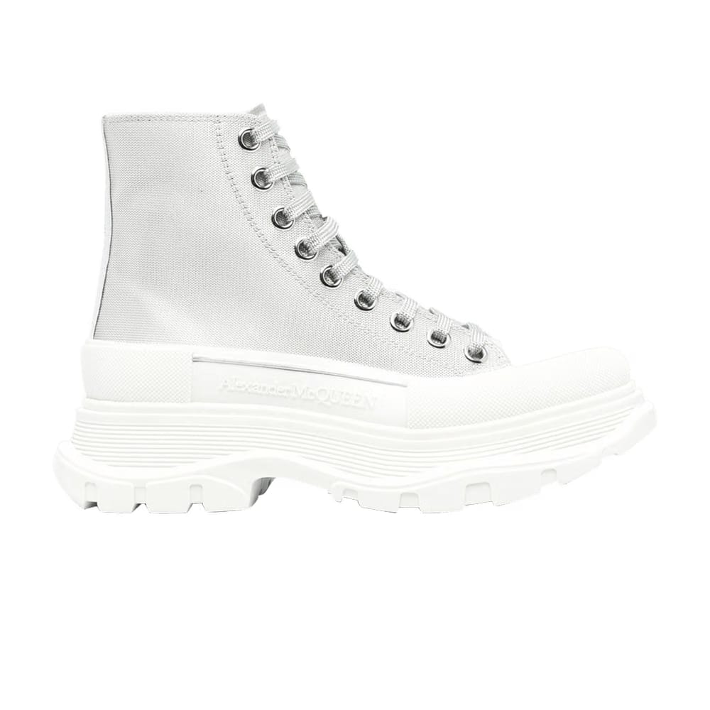 Alexander McQueen Wmns Tread Slick Boot 'Silver'