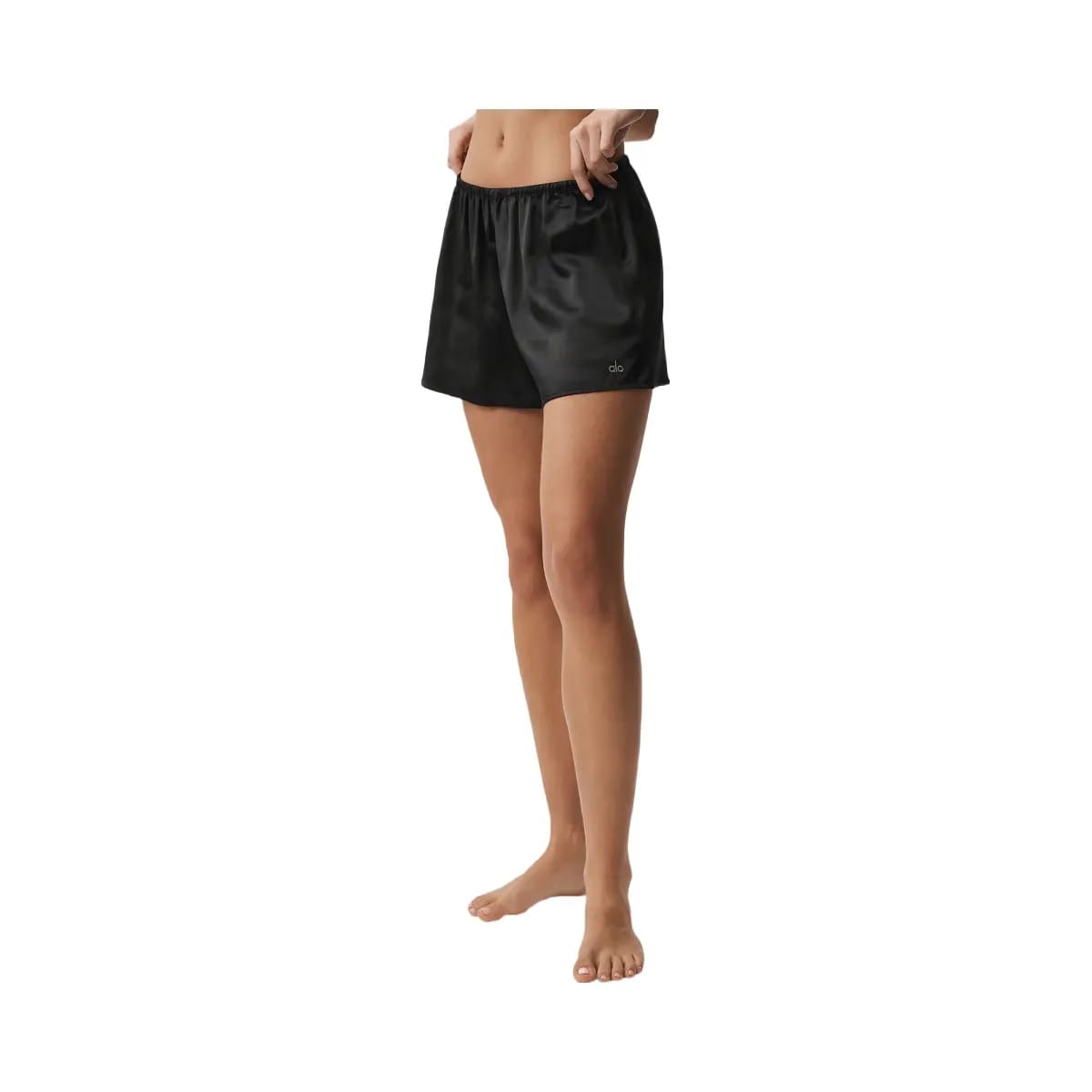 Alo Women's Silk Luminous Short - Black