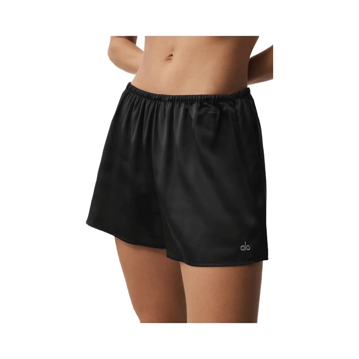Alo Women's Silk Luminous Short - Black