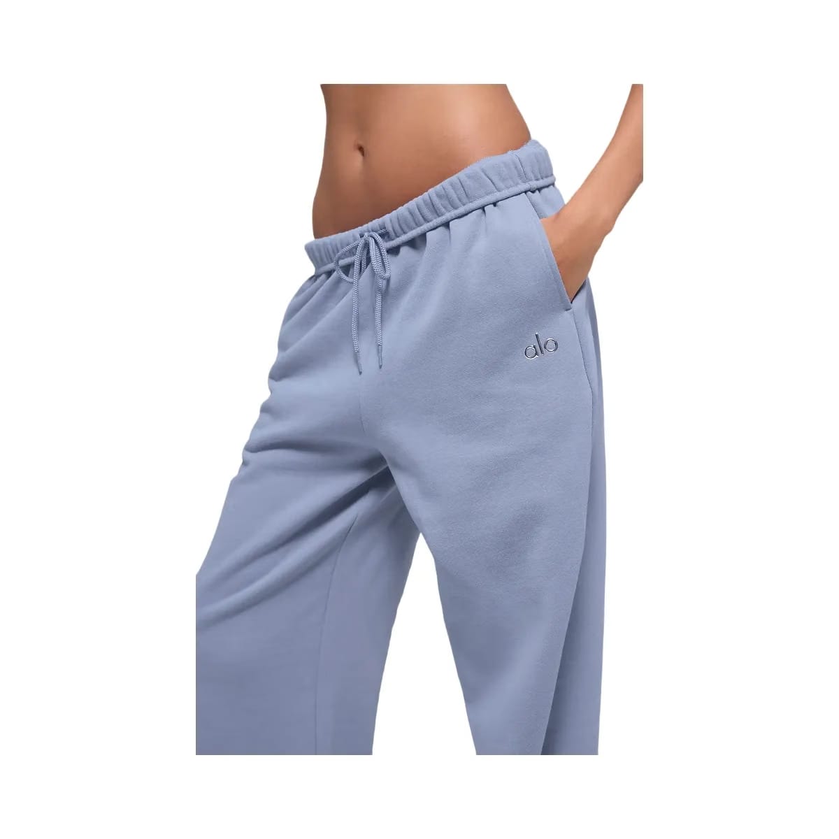 Alo Accolade Straight Leg Sweatpant - Winter Frost