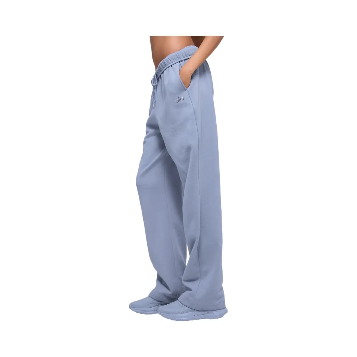 Alo Accolade Straight Leg Sweatpant - Winter Frost