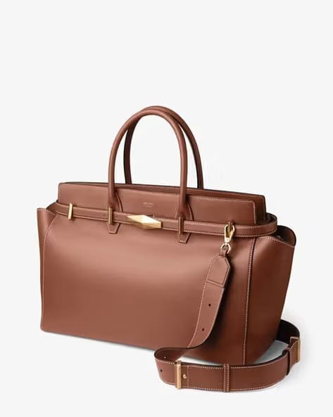 Jimmy Choo Diamond Belted Top Handle Bag