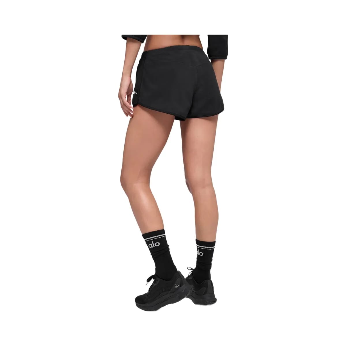 Alo Women's Polar Fleece Retreat Short - Black