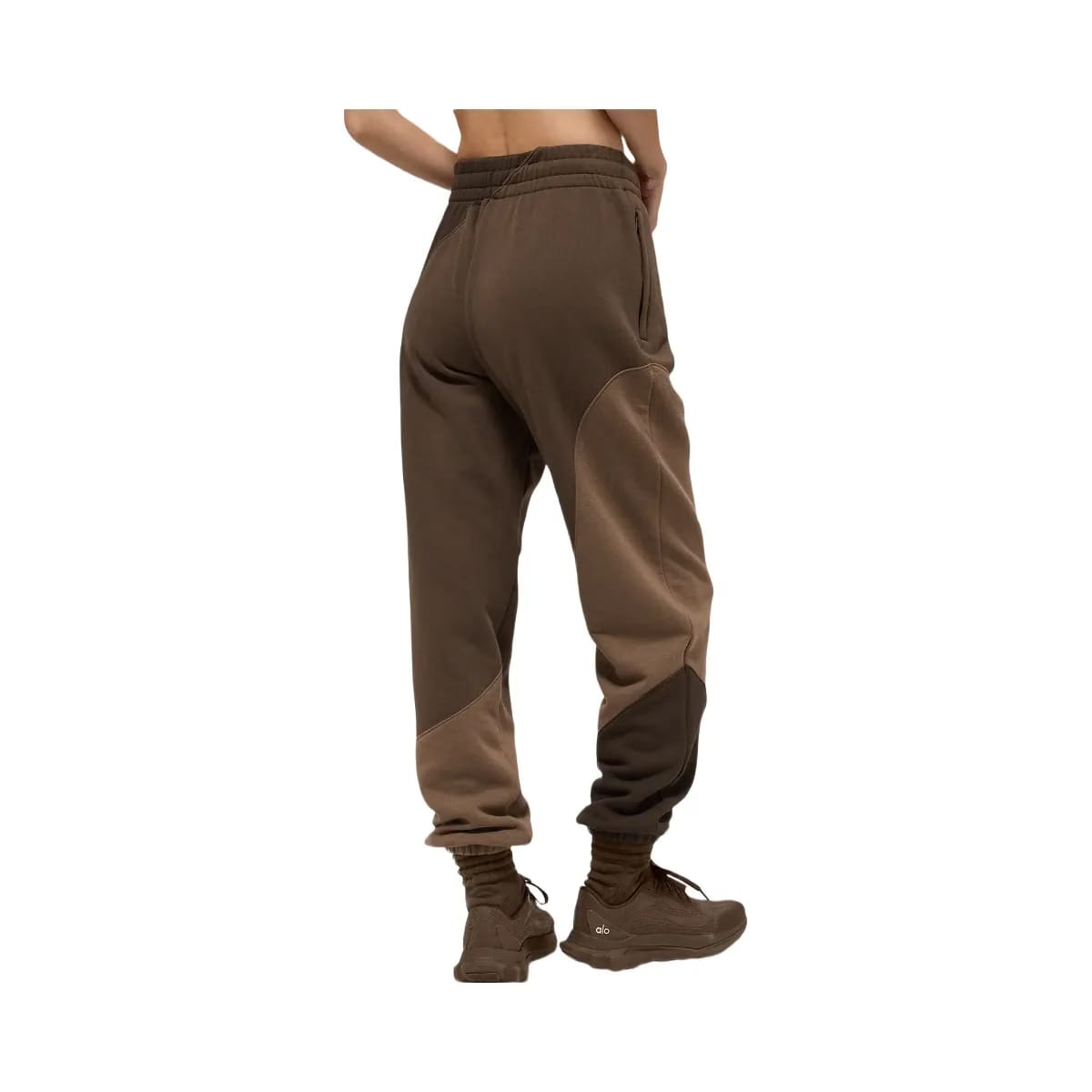 Alo Make Waves Sweatpant - Espresso Tonal