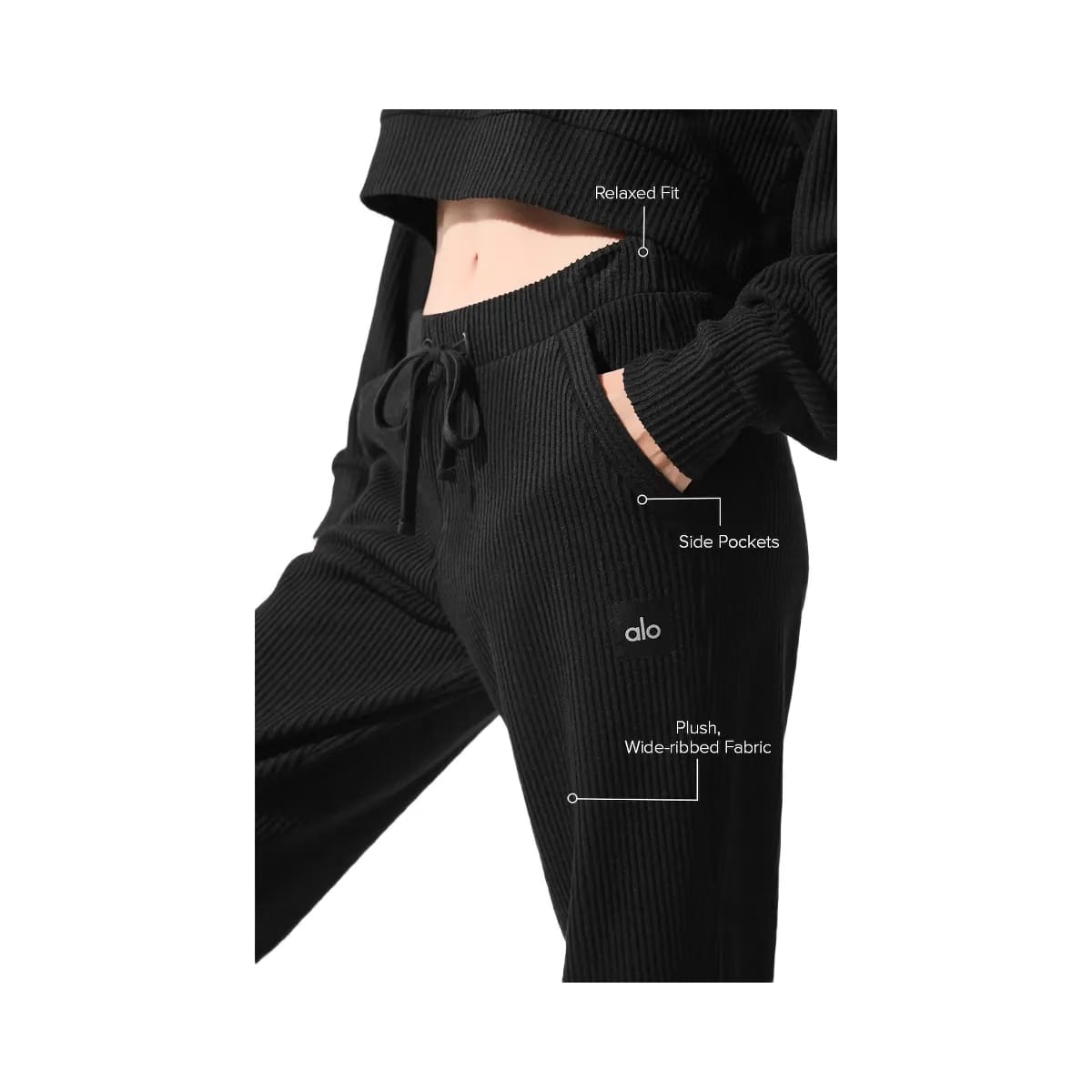 Alo Women's Muse Sweatpant - Black