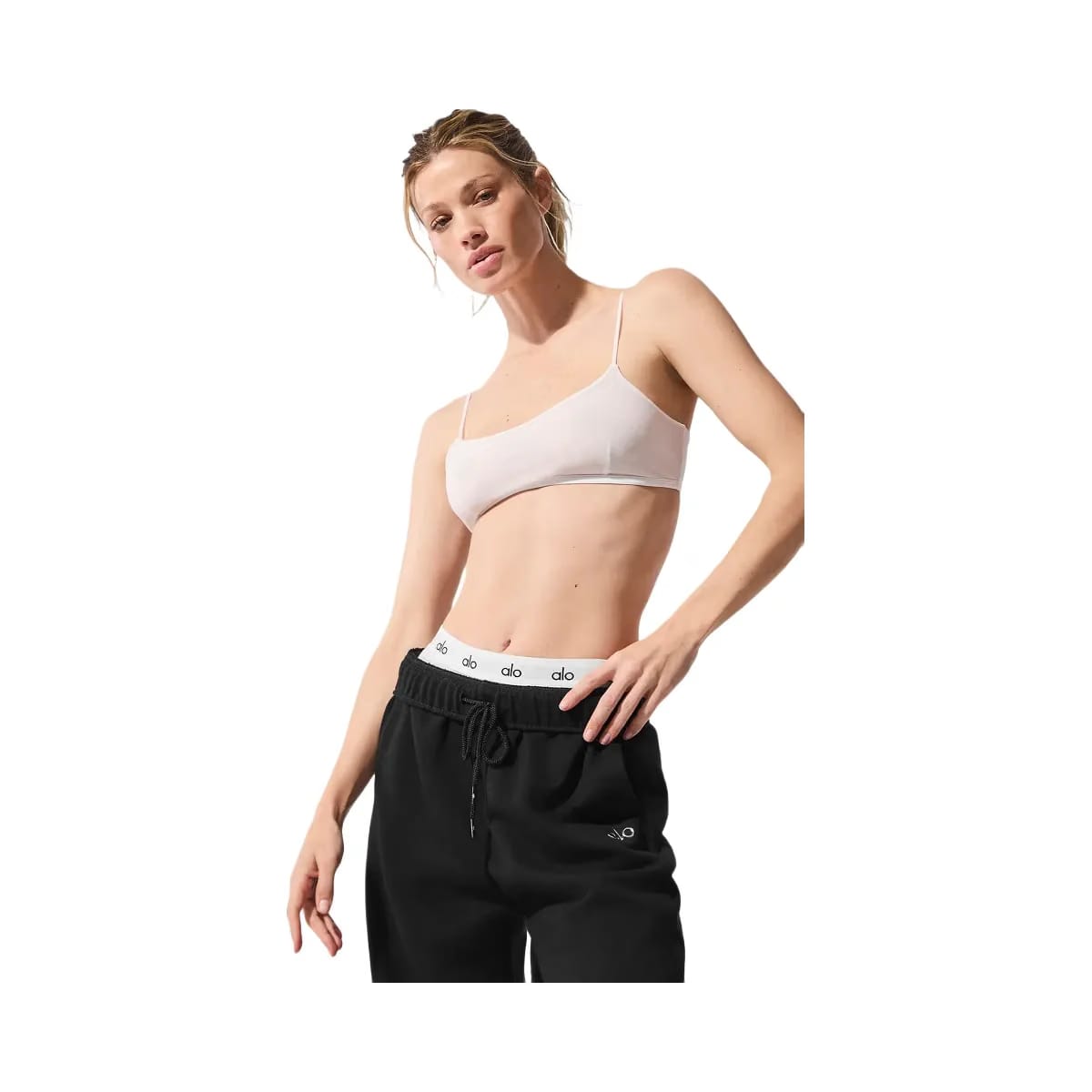 Alo Women's Airmesh Venus Bralette - White