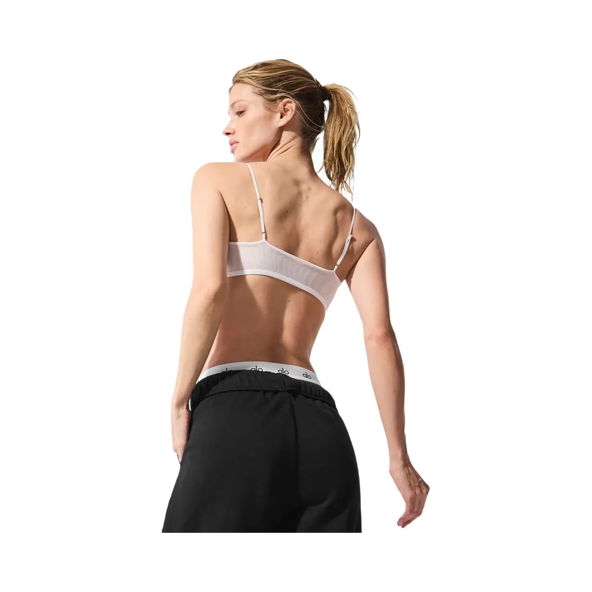 Alo Women's Airmesh Venus Bralette - White