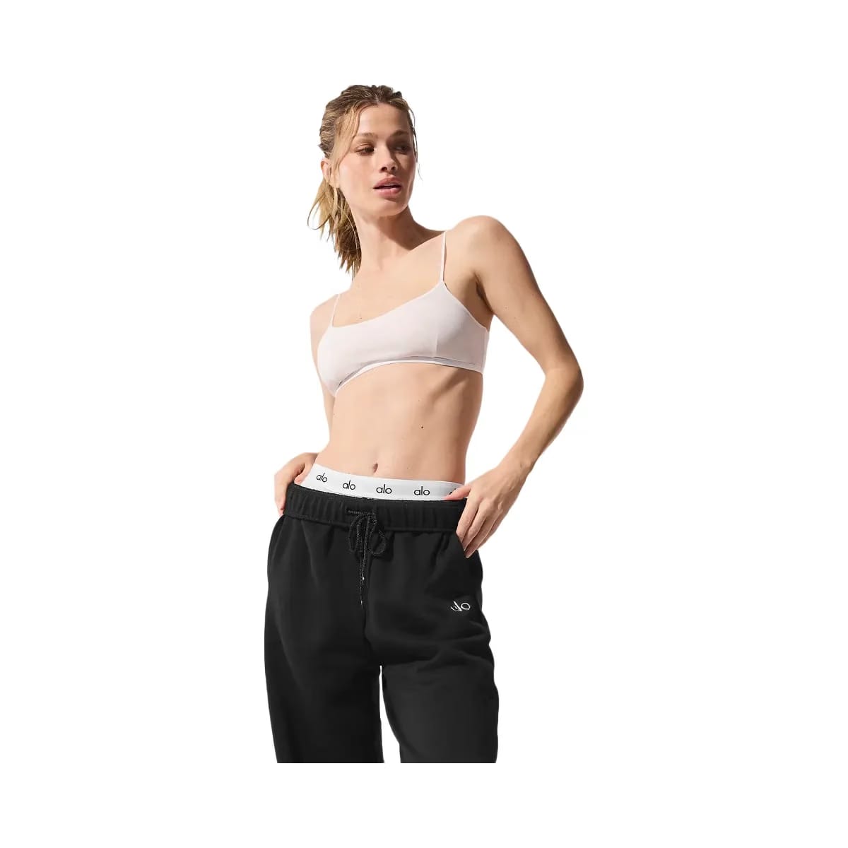 Alo Women's Airmesh Venus Bralette - White