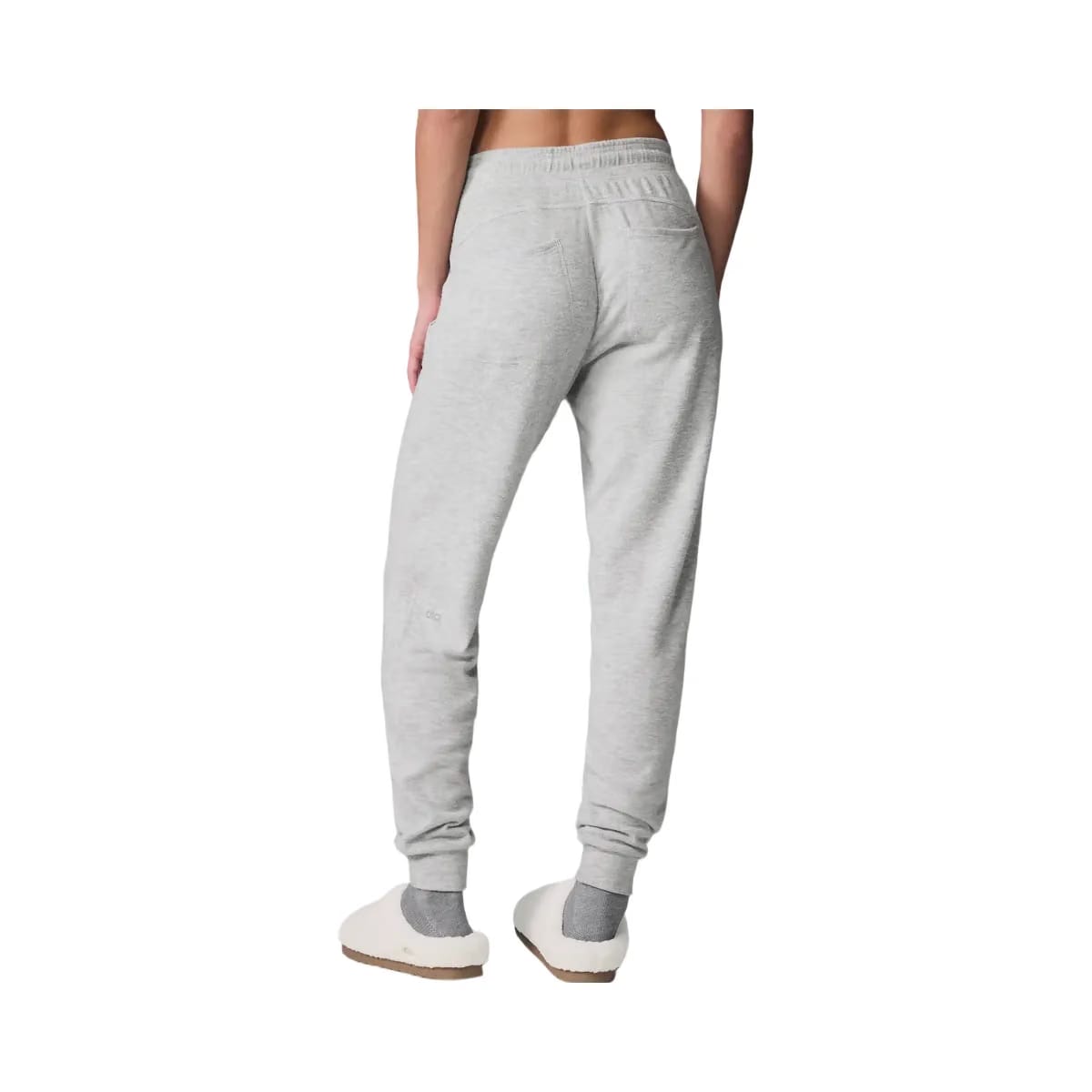 Alo Women's Soho Sweatpant - Athletic Heather Grey