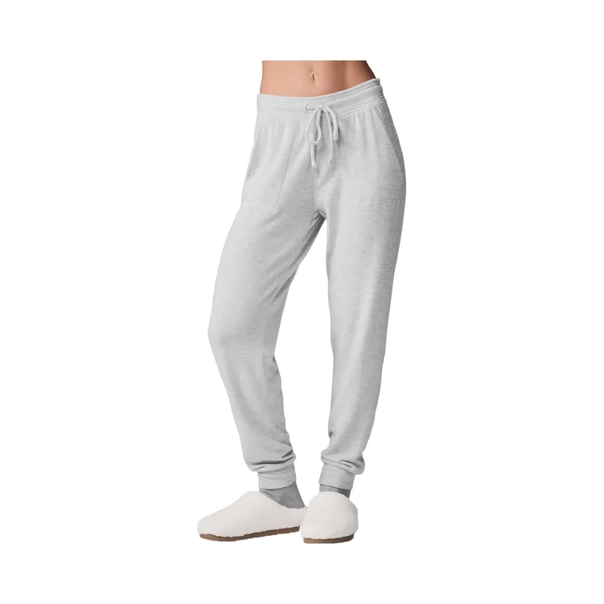 Alo Women's Soho Sweatpant - Athletic Heather Grey