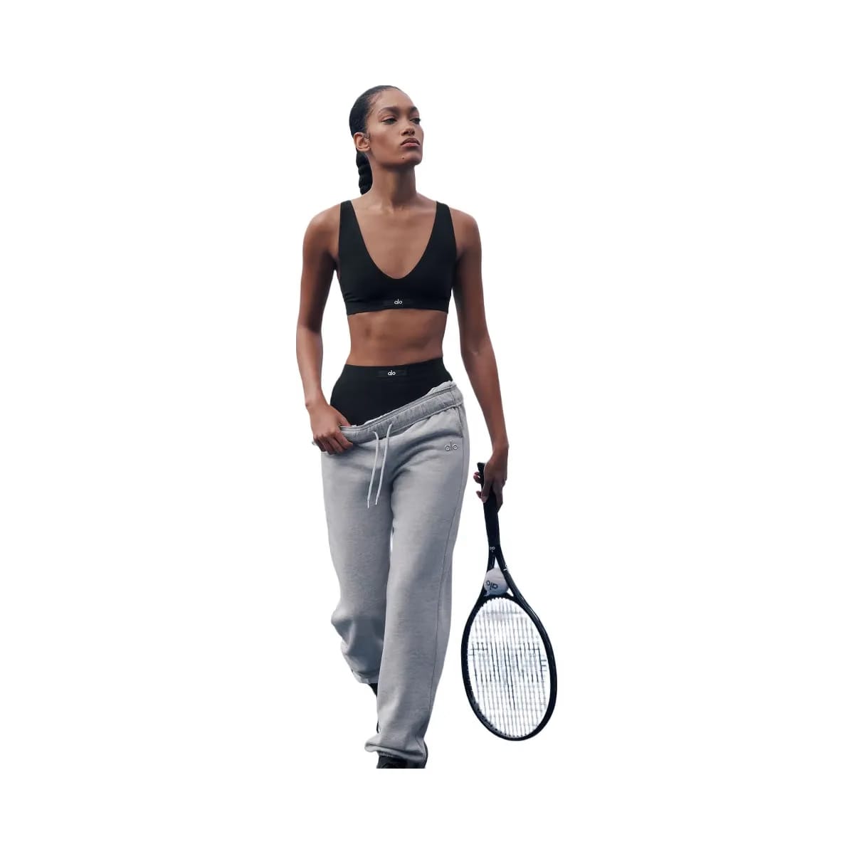 Alo Accolade Sweatpant - Athletic Heather Grey