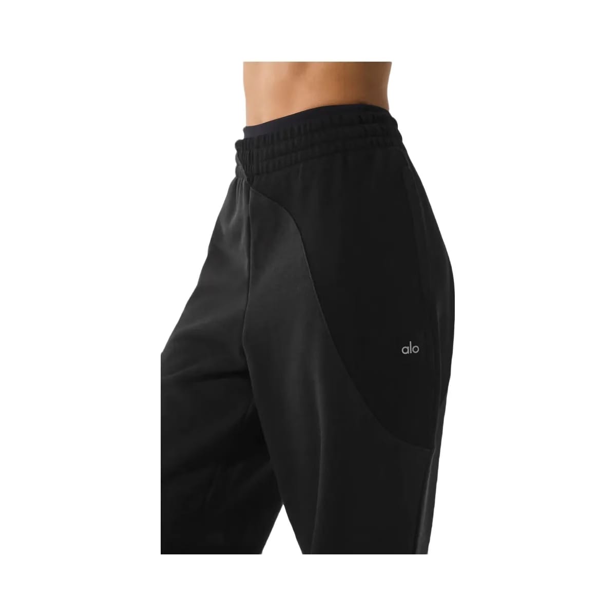 Alo Make Waves Sweatpant - Vintage Black Tonal